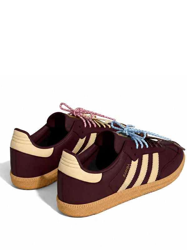 Adidas Samba OG Maroon Warm Vanilla Gum