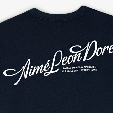 Aimé Leon Dore Pappoús Logo Tee Navy