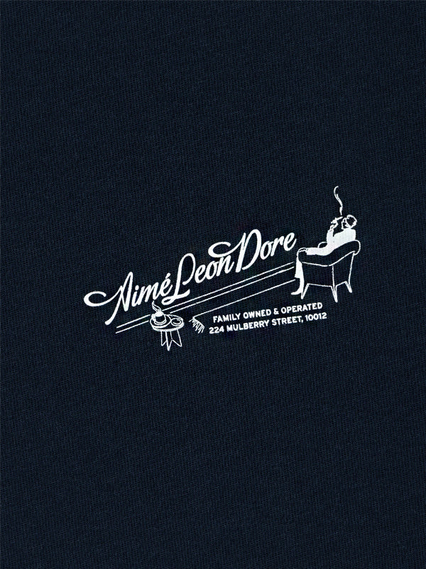 Aimé Leon Dore Pappoús Logo Tee Navy