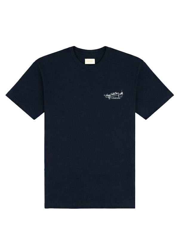 Aimé Leon Dore Pappoús Logo Tee Navy