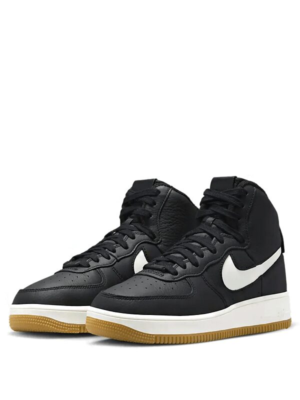 Air Force 1 High Sculpt Black Sail Gum