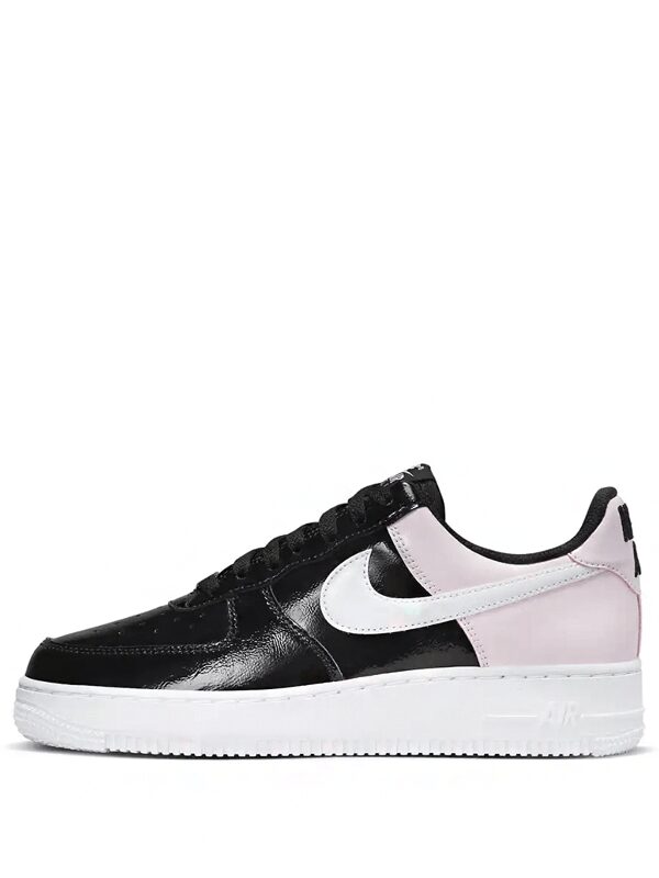 Air Force 1 Low Black Patent Pink