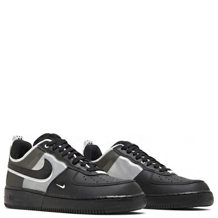 Air Force 1 Low React Black White