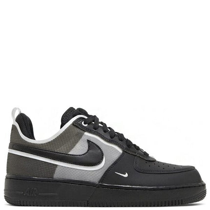 Air Force 1 Low React Black White
