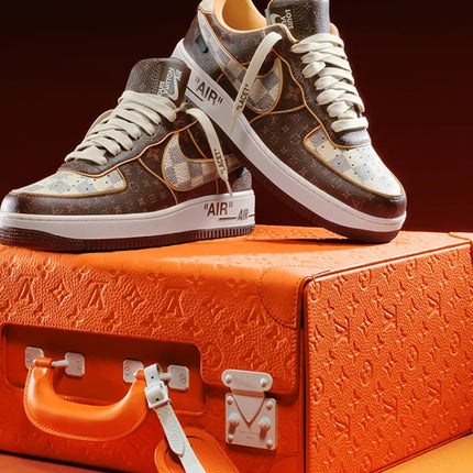 Air Force 1 Low Louis Vuitton Monogram Brown Damier Azur