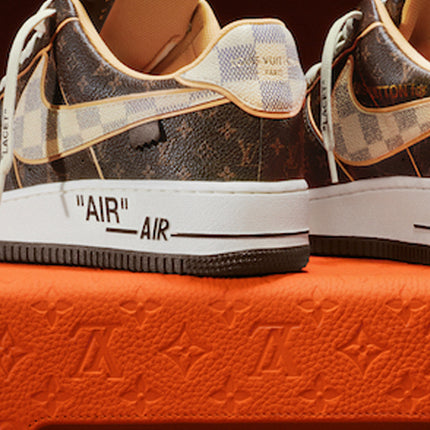 Air Force 1 Low Louis Vuitton Monogram Brown Damier Azur