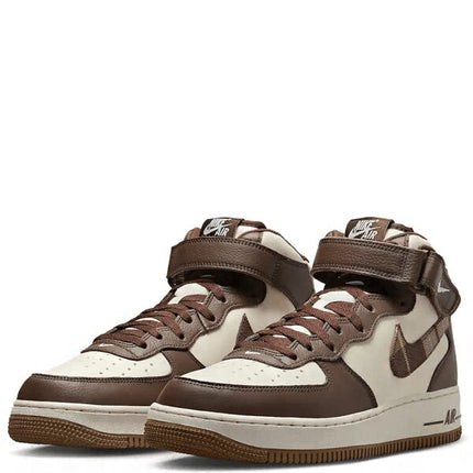 Air Force 1 Mid Brown Plaid