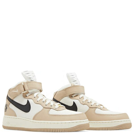 Air Force 1 Mid Pale Ivory and Shimmer