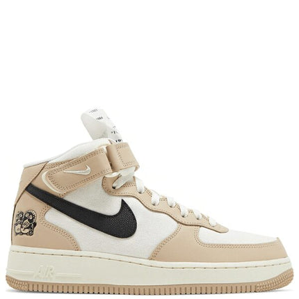 Air Force 1 Mid Pale Ivory and Shimmer