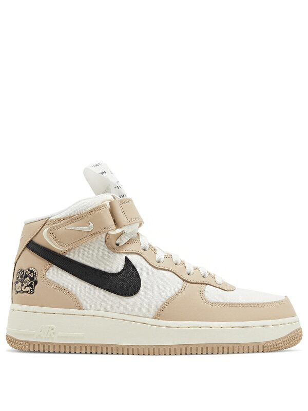 Air Force 1 Mid Pale Ivory and Shimmer