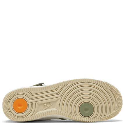 Air Force 1 Mid QS Olive Green and Total Orange