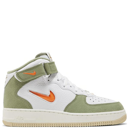 Air Force 1 Mid QS Olive Green and Total Orange