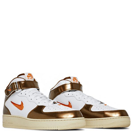 Air Force 1 Mid QS Orange/Ale Brown