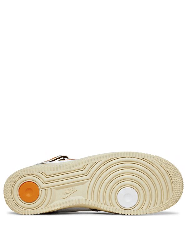 Air Force 1 Mid QS Orange/Ale Brown