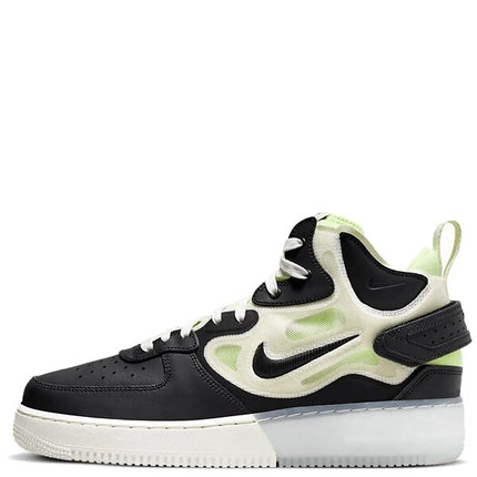 Air Force 1 Mid React Black Neon