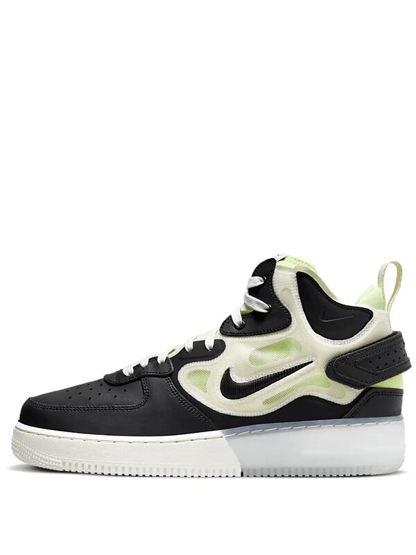 Air Force 1 Mid React Black Neon