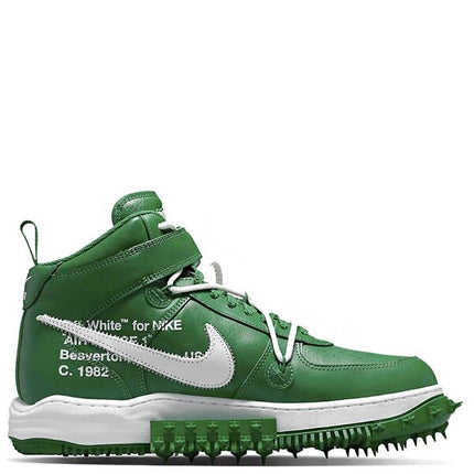 Off-White x Nike Air Force 1 Mid SP Leather Pine Green