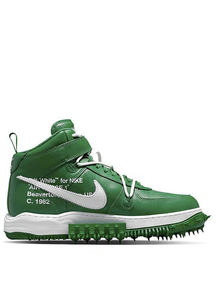 Off-White x Nike Air Force 1 Mid SP Leather Pine Green