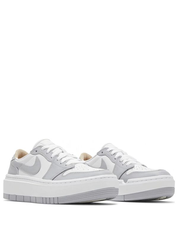 Air Jordan 1 Elevate Low SE White and Wolf Grey