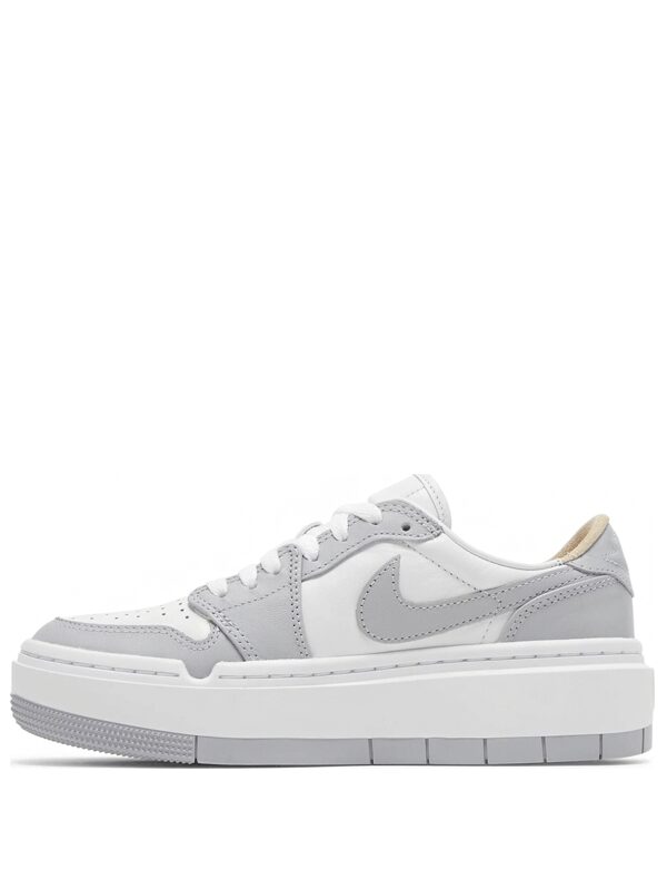 Air Jordan 1 Elevate Low SE White and Wolf Grey