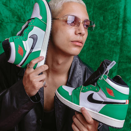 Air Jordan 1 High Lucky Green