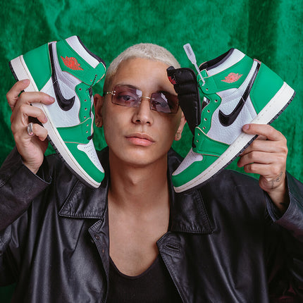 Air Jordan 1 High Lucky Green