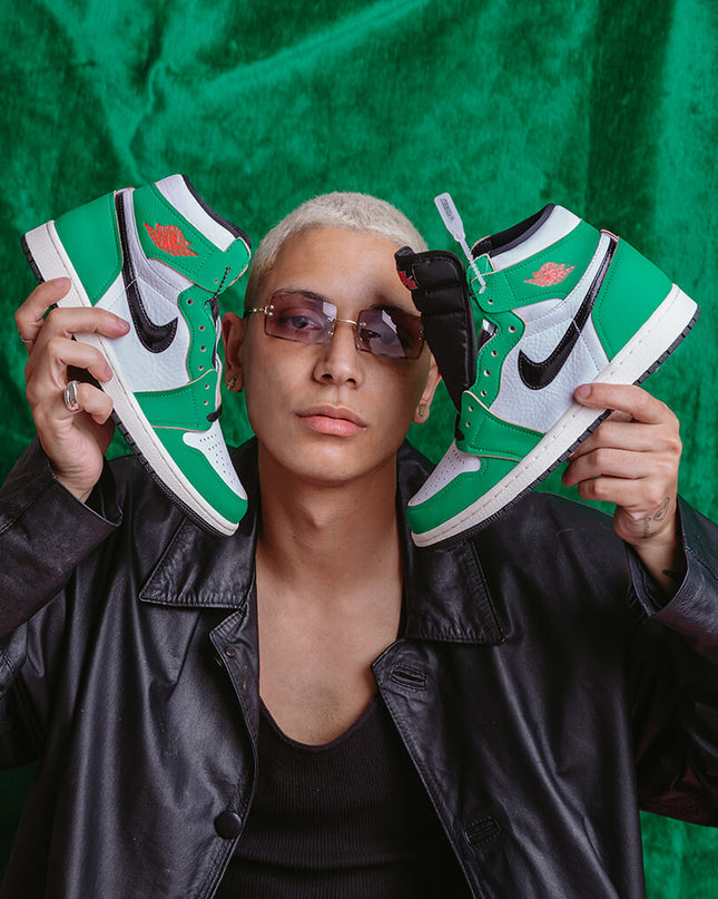 Air Jordan 1 High Lucky Green
