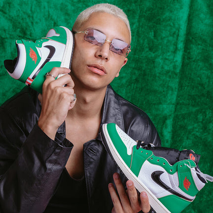 Air Jordan 1 High Lucky Green