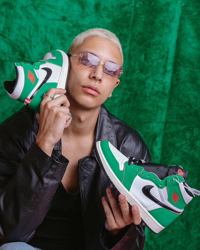 Air Jordan 1 High Lucky Green