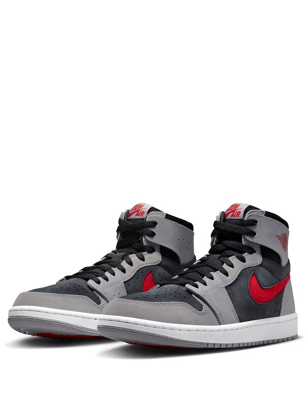 Air Jordan 1 High Zoom Air CMFT 2 Black Fire Red Cement