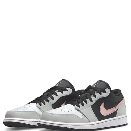 Air Jordan 1 Low Black Grey Pink
