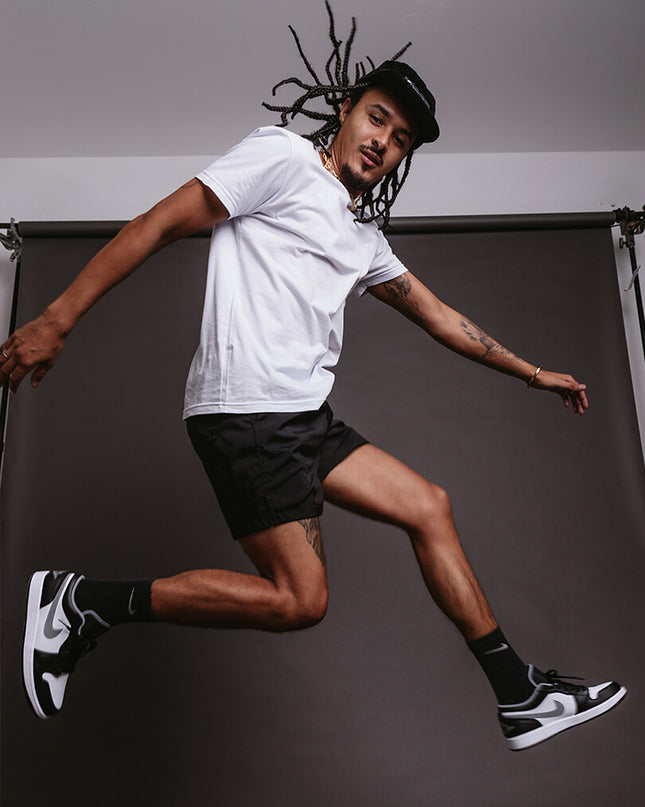 Air Jordan 1 Low Black Medium Grey