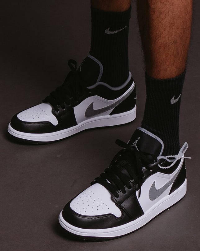 Air Jordan 1 Low Black Medium Grey