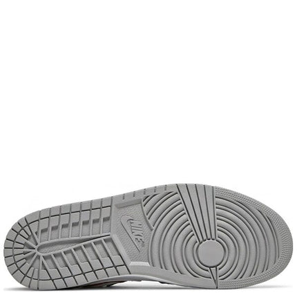 Air Jordan 1 Low Light Smoke Grey Gym Red