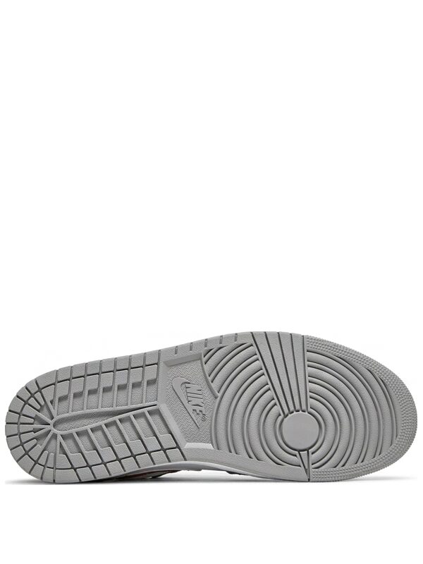 Air Jordan 1 Low Light Smoke Grey Gym Red