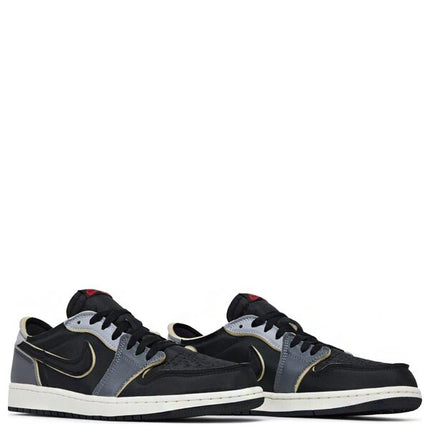 Air Jordan 1 Low OG EX Black and Smoke Grey