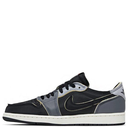 Air Jordan 1 Low OG EX Black and Smoke Grey