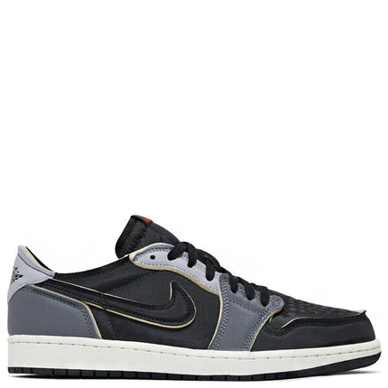 Air Jordan 1 Low OG EX Black and Smoke Grey