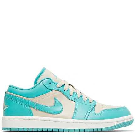 Air Jordan 1 Low Teal Green Beige