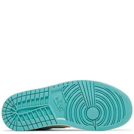 Air Jordan 1 Low Teal Green Beige