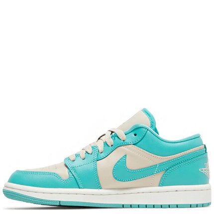 Air Jordan 1 Low Teal Green Beige