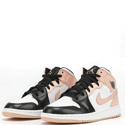 Air Jordan 1 Mid Arctic Orange Black Toe