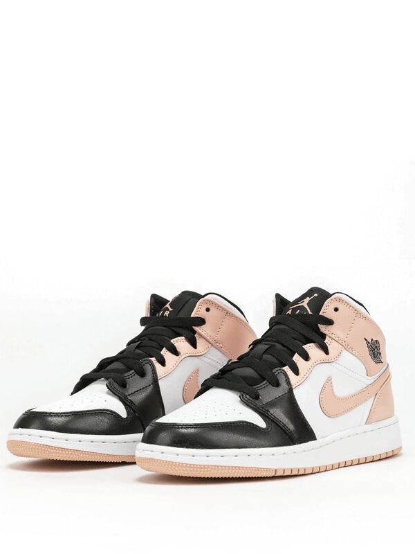 Air Jordan 1 Mid Arctic Orange Black Toe