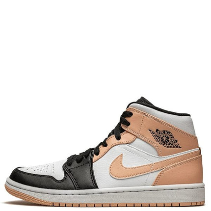 Air Jordan 1 Mid Arctic Orange Black Toe