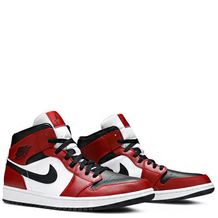 Air Jordan 1 Mid Chicago Black Toe