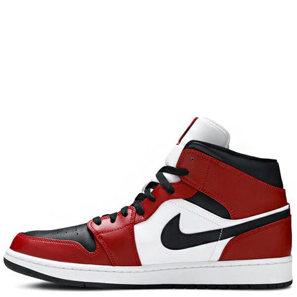 Air Jordan 1 Mid Chicago Black Toe