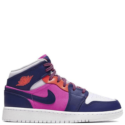 Air Jordan 1 Mid Fire Pink Barely Grape
