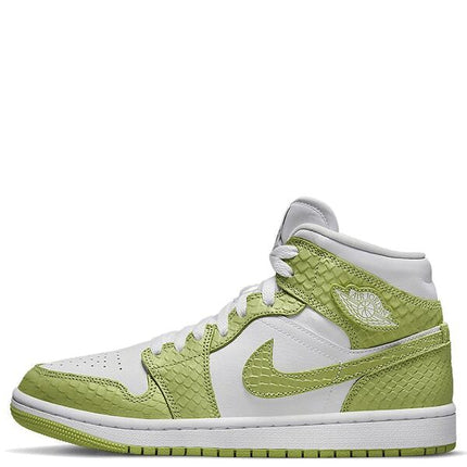 Air Jordan 1 Mid Green Python