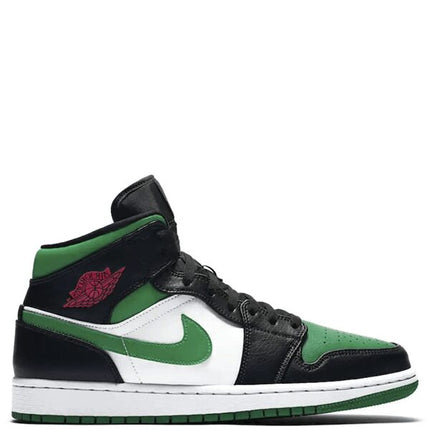Air Jordan 1 Mid Green Toe