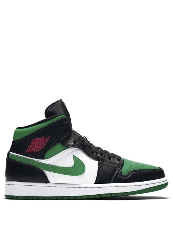 Air Jordan 1 Mid Green Toe